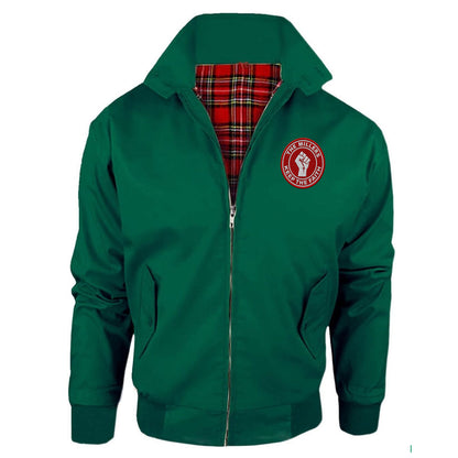 The Millers Keep The Faith Embroidered Classic Harrington Jacket