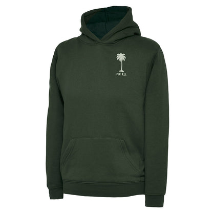 Retro Fiji Rugby 1920s Embroidered Children's Hoodie