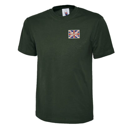 Pompey Coloured Union Jack  Embroidered Children's T-Shirt