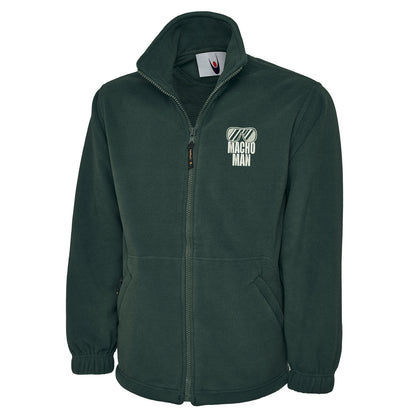 Macho Man Embroidered Premium Fleece