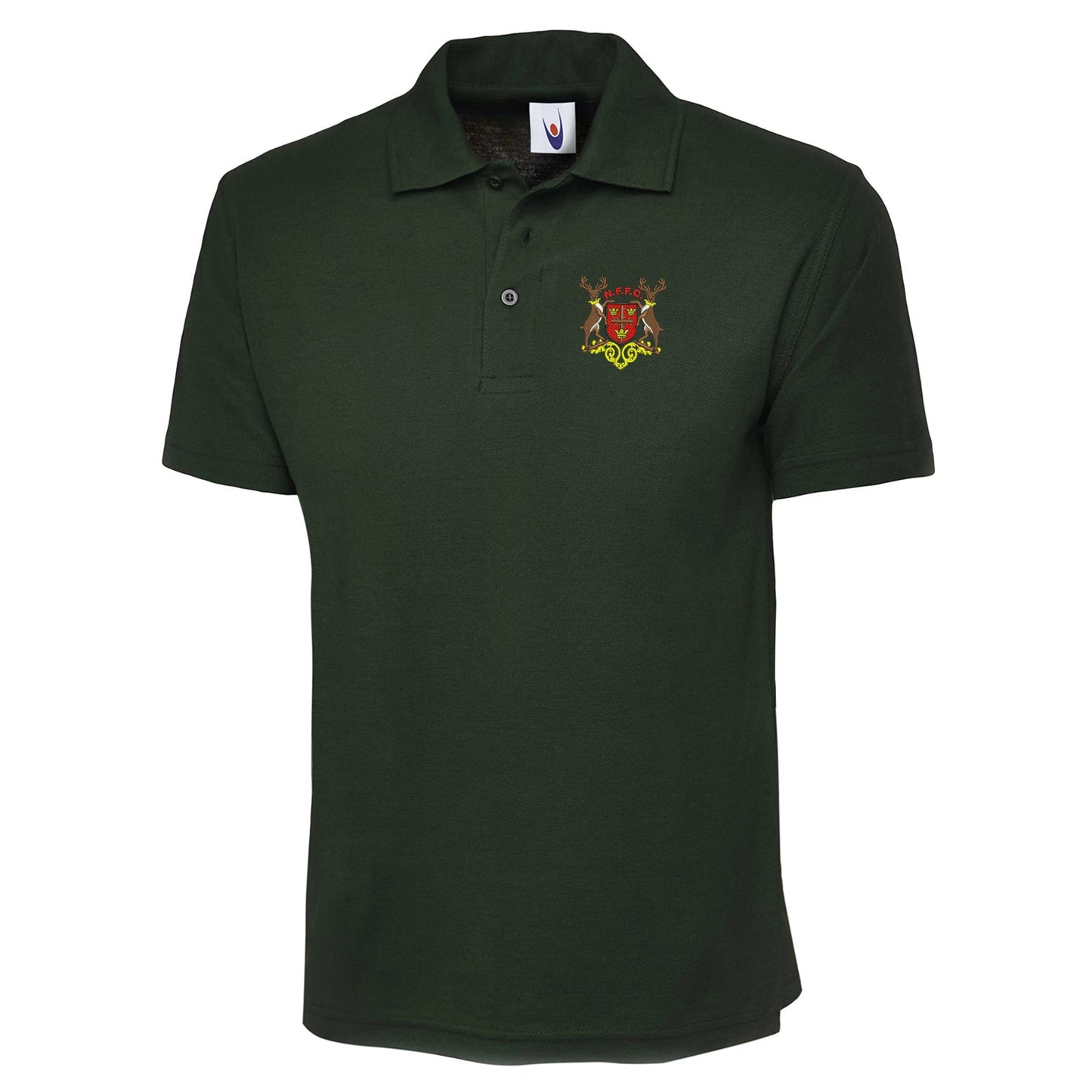 Retro Nottm Forest 1970 Embroidered Classic Polo Shirt