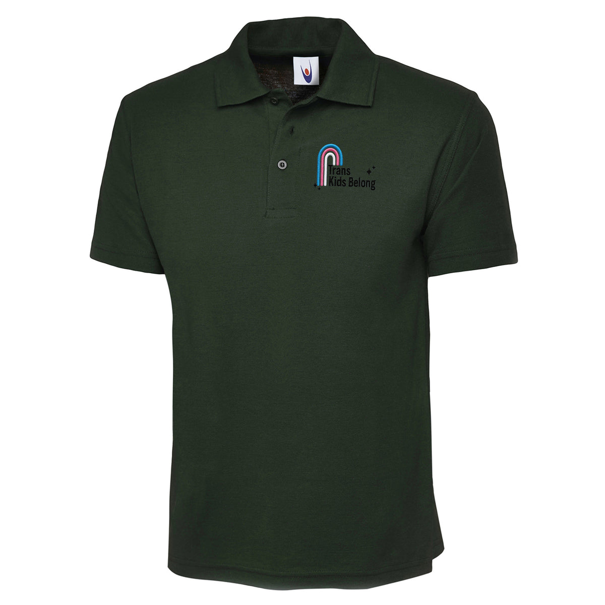 Trans Kids Belong Polo Shirt
