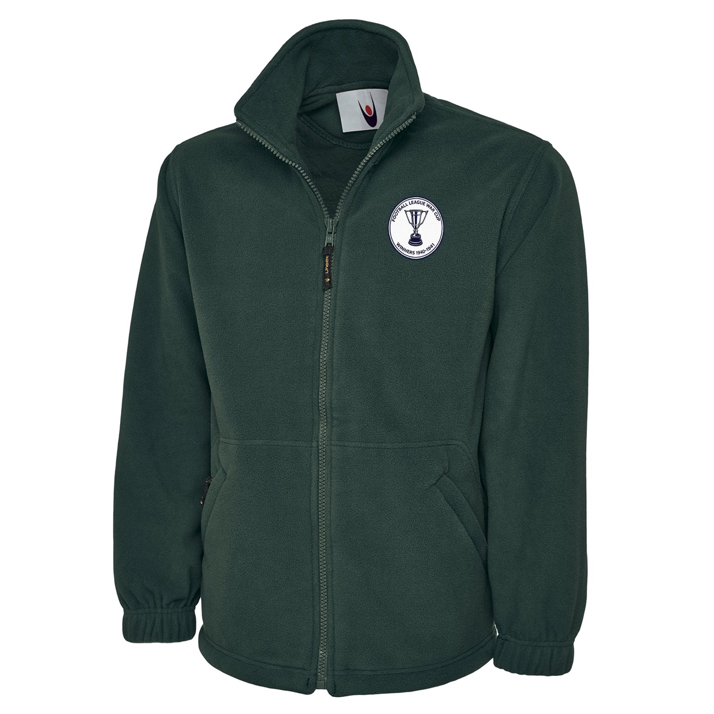 Retro Preston North End Fleece Jacket 