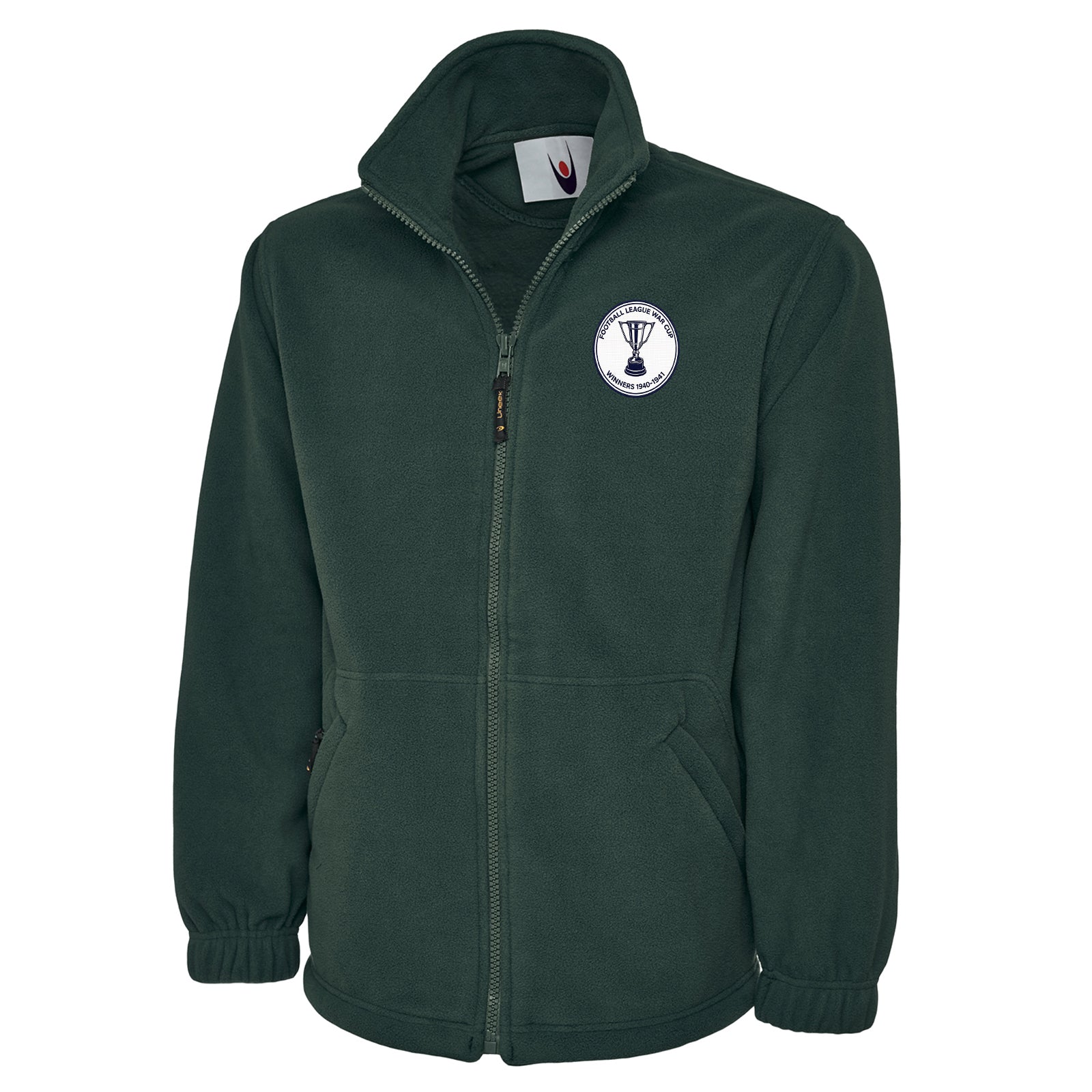 Retro Preston North End Fleece Jacket 
