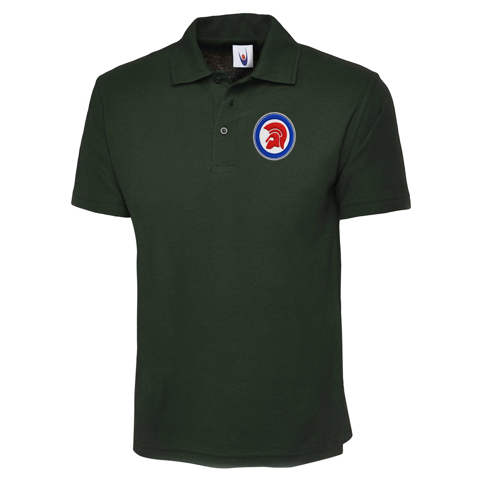 Trojan Helmet Roundel Classic Polo Shirt