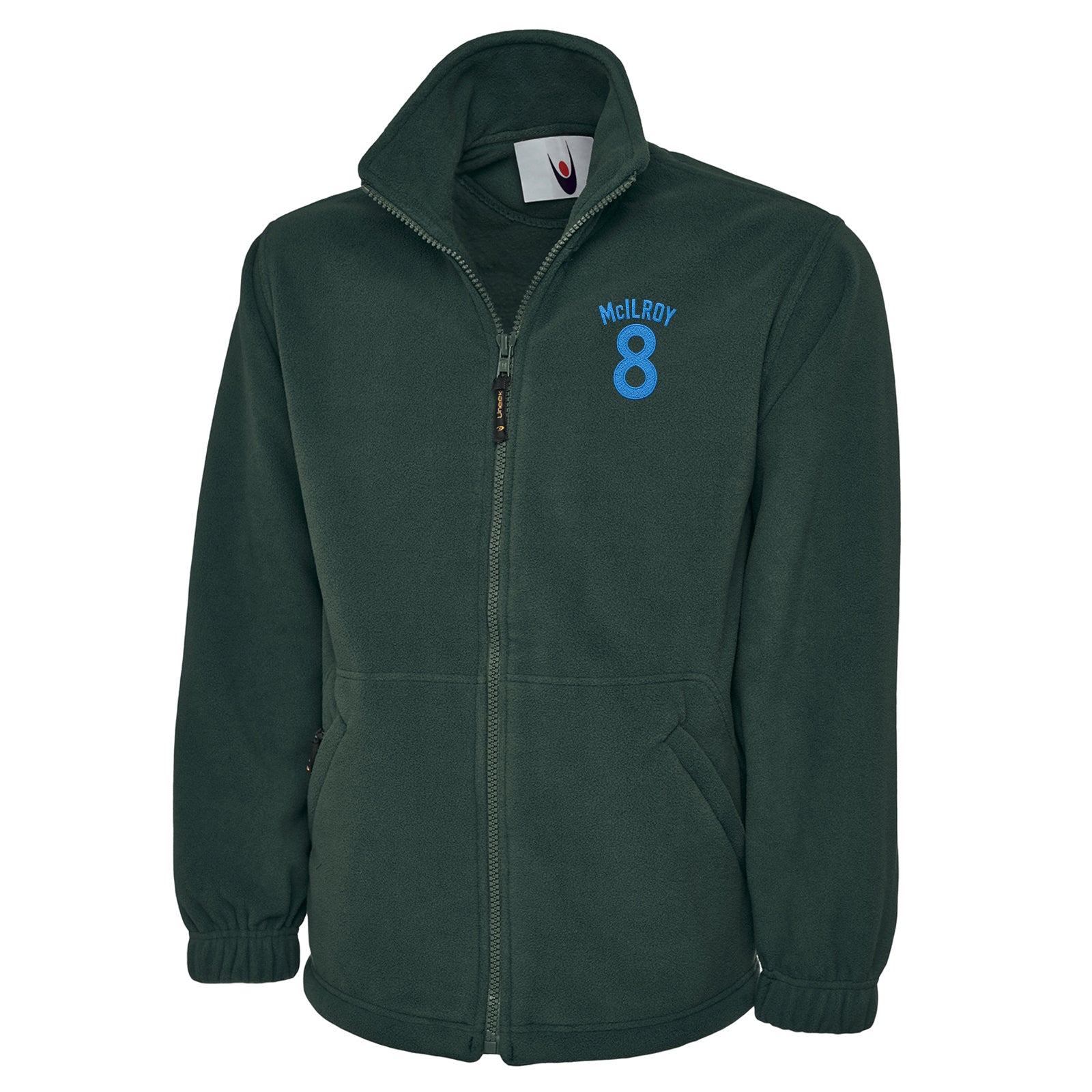 Jimmy McIlroy Burnley Football Fleece Jacket