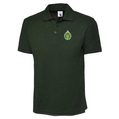 Retro Ashford Town Embroidered Classic Polo Shirt
