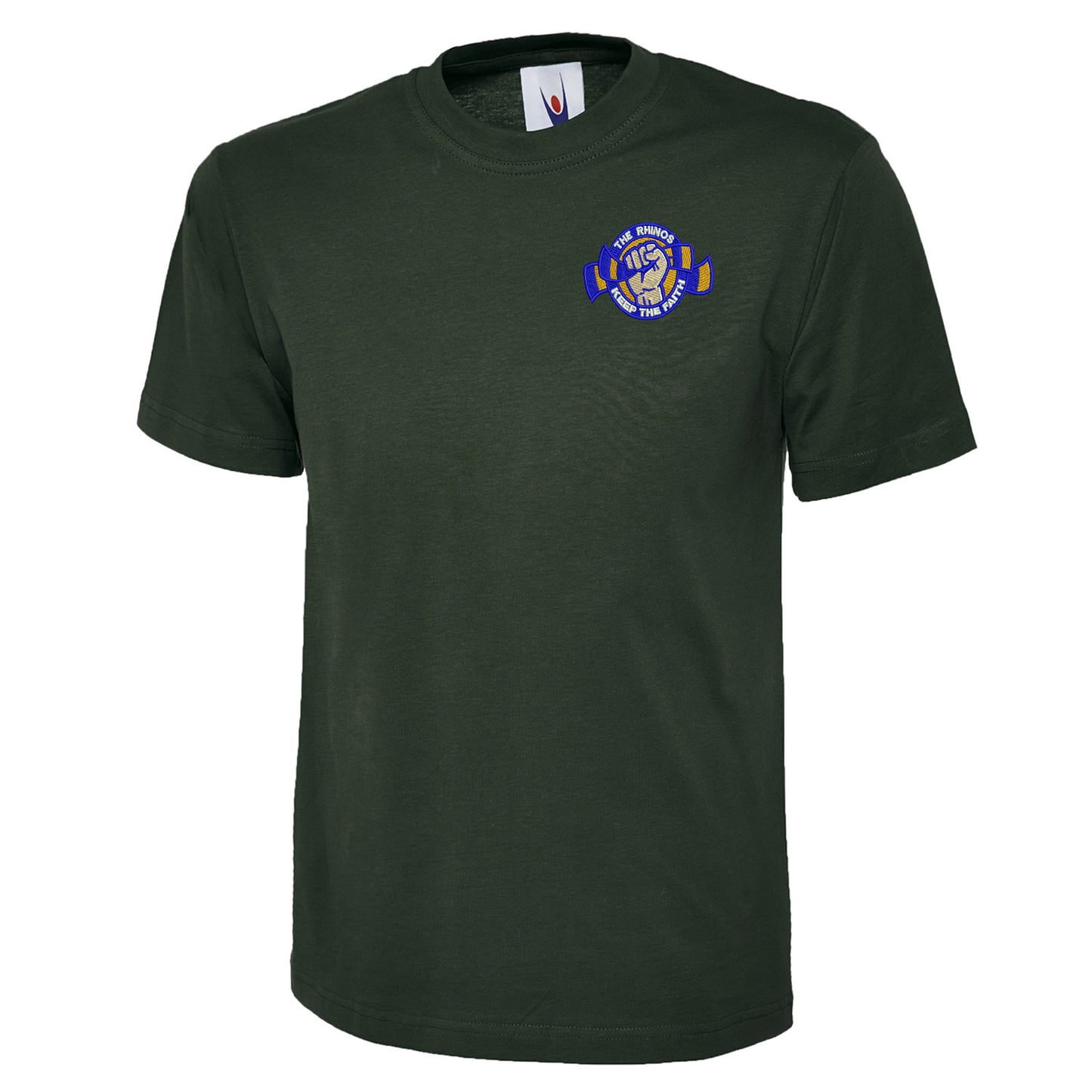 The Rhinos Keep The Faith Embroidered Classic T-Shirt