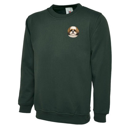 Shih Tzu Dog Face Sweatshirt