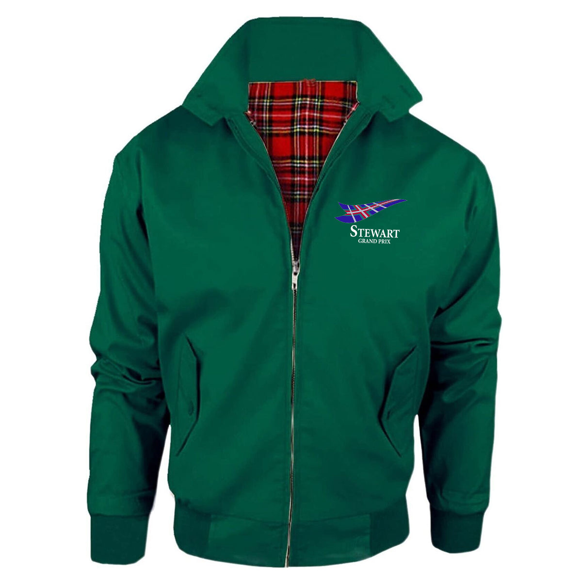 Retro Stewart Grand Prix Classic Harrington Jacket