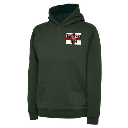 Trotters 1874 England Flag Hoodie
