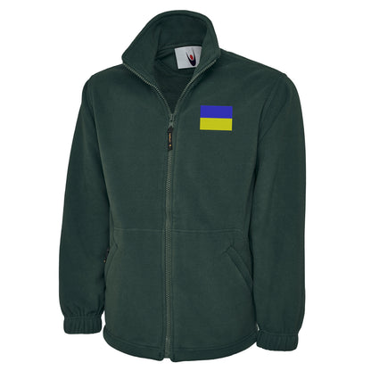 Flag of Ukraine Fleece Jacket
