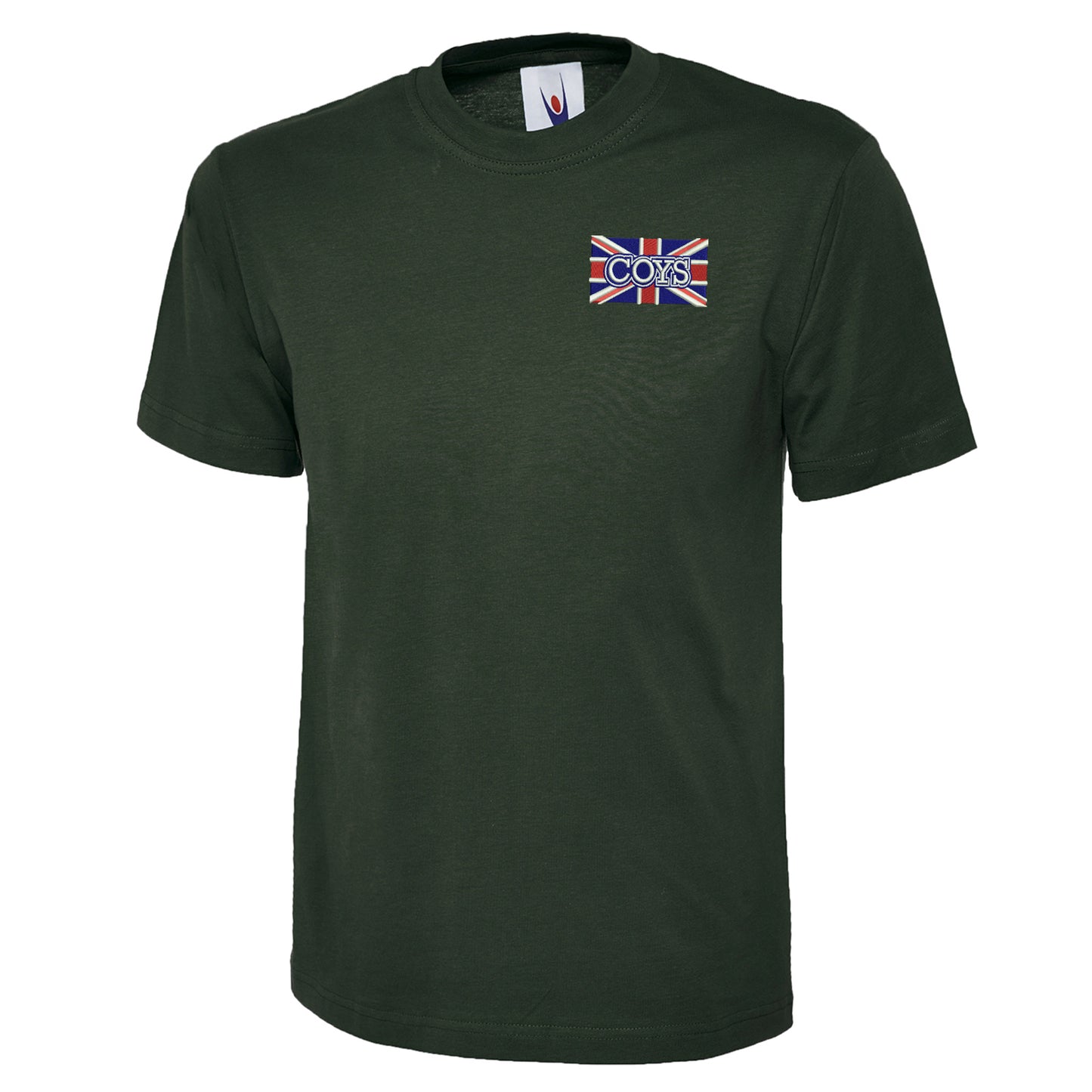 COYS Union Jack Embroidered Classic T-Shirt