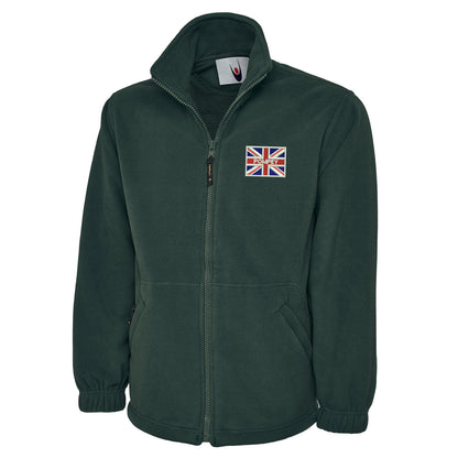 Pompey Coloured Union Jack  Embroidered Premium Fleece