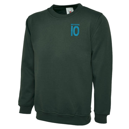 Brooking 10 Embroidered Classic Sweatshirt