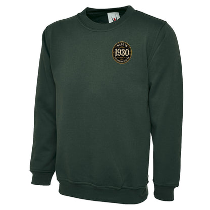 Made in 1930 Birthday Sweatshirt 