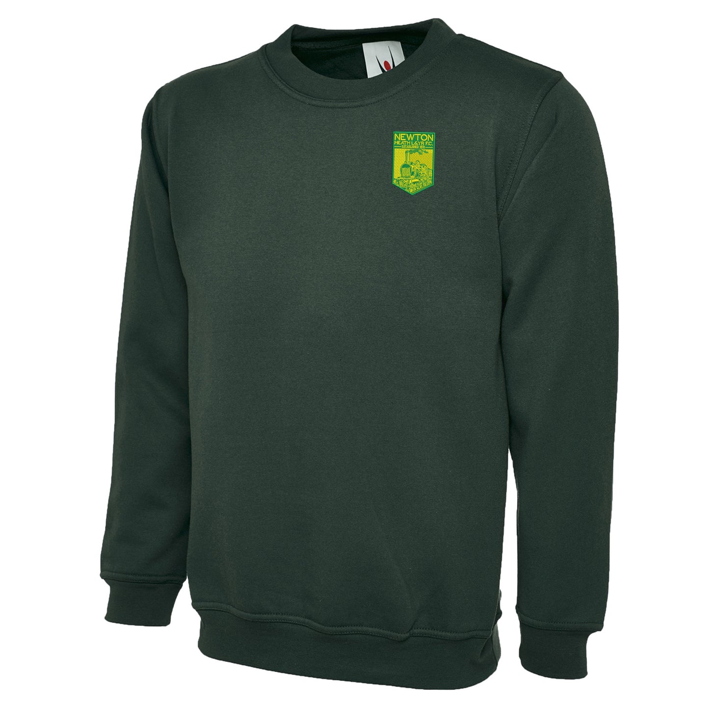 Retro Newton Heath LYR Embroidered Classic Sweatshirt