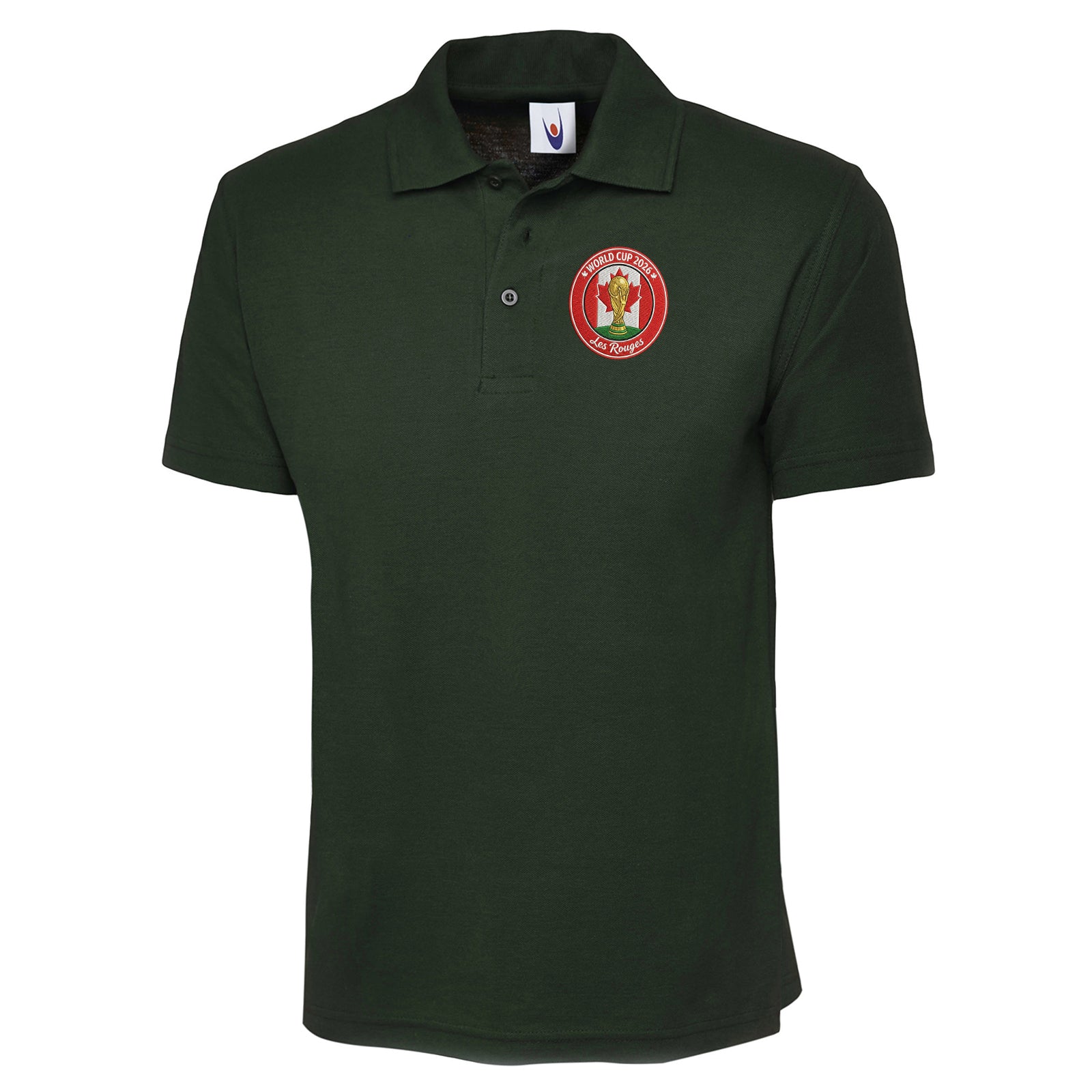 Canada World Cup 2026 Football Polo Shirt