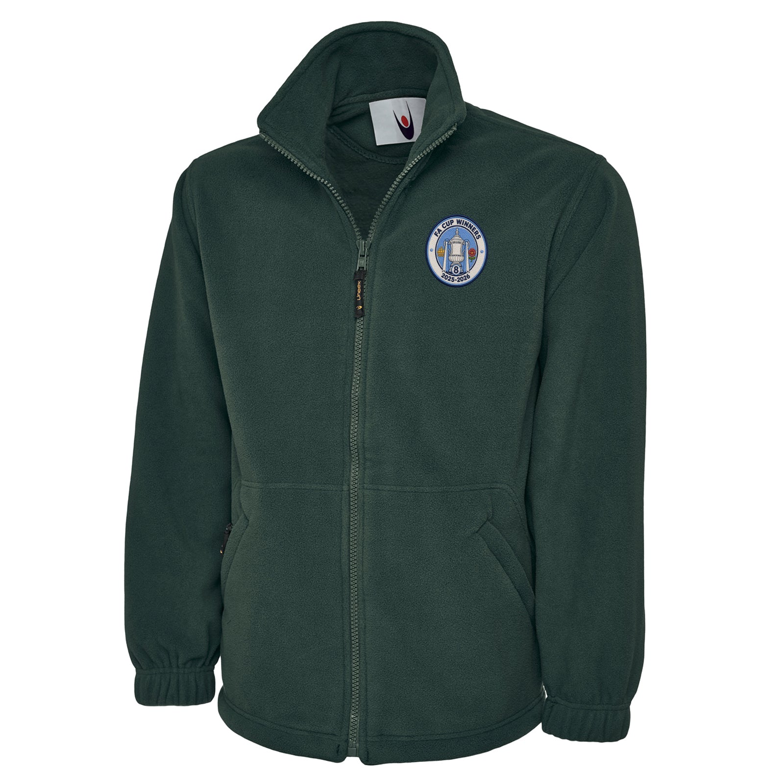 Man City FA Cup Winners 2026 Fleece Jacket