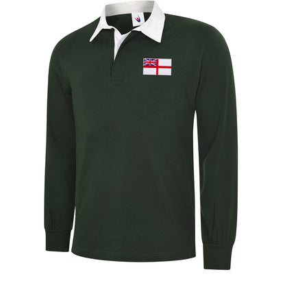 Royal Navy White Ensign Flag Football Top