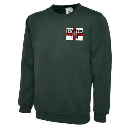Trotters 1874 England Flag Sweatshirt
