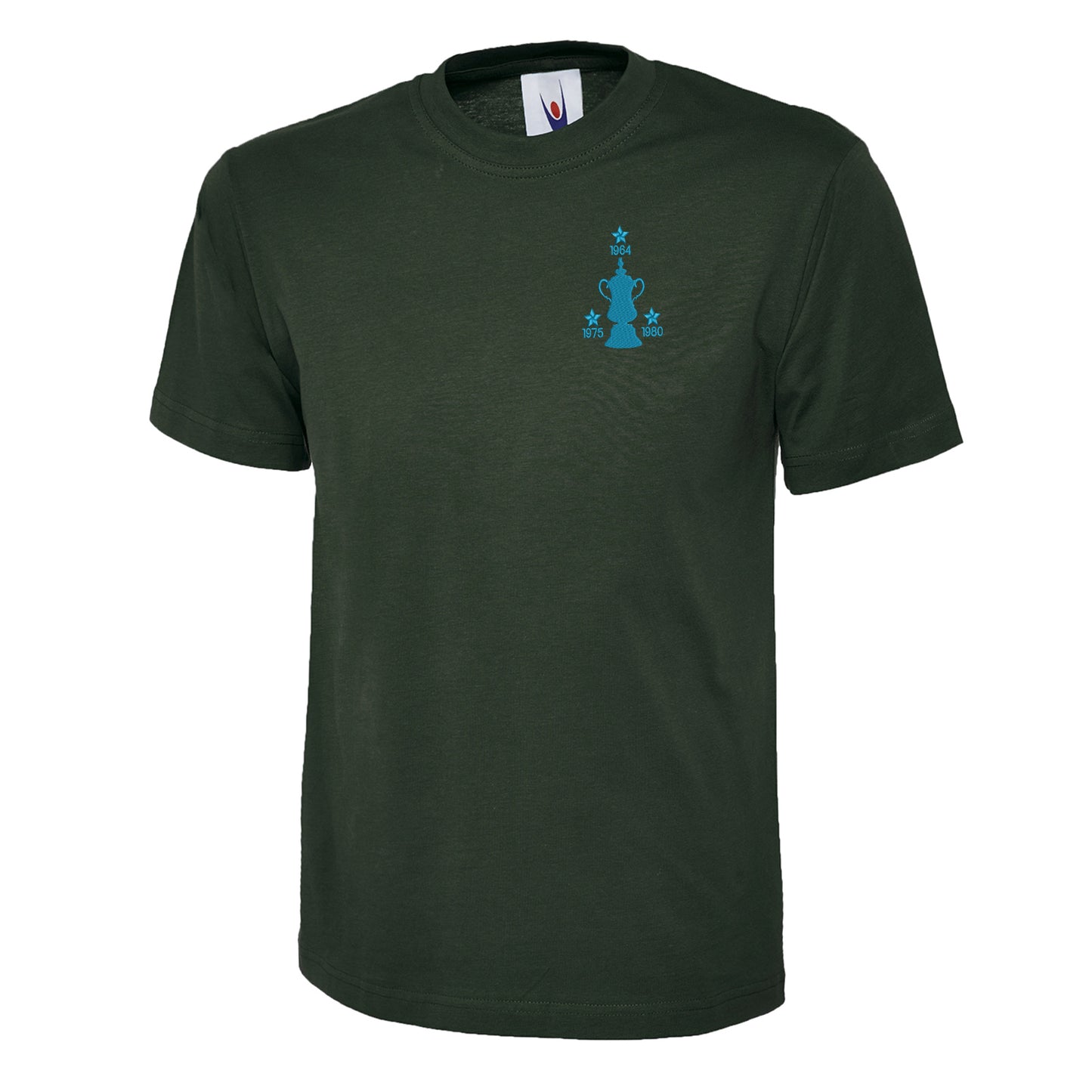 Retro West Ham Three Time Cup Winners Embroidered Children's T-Shirt