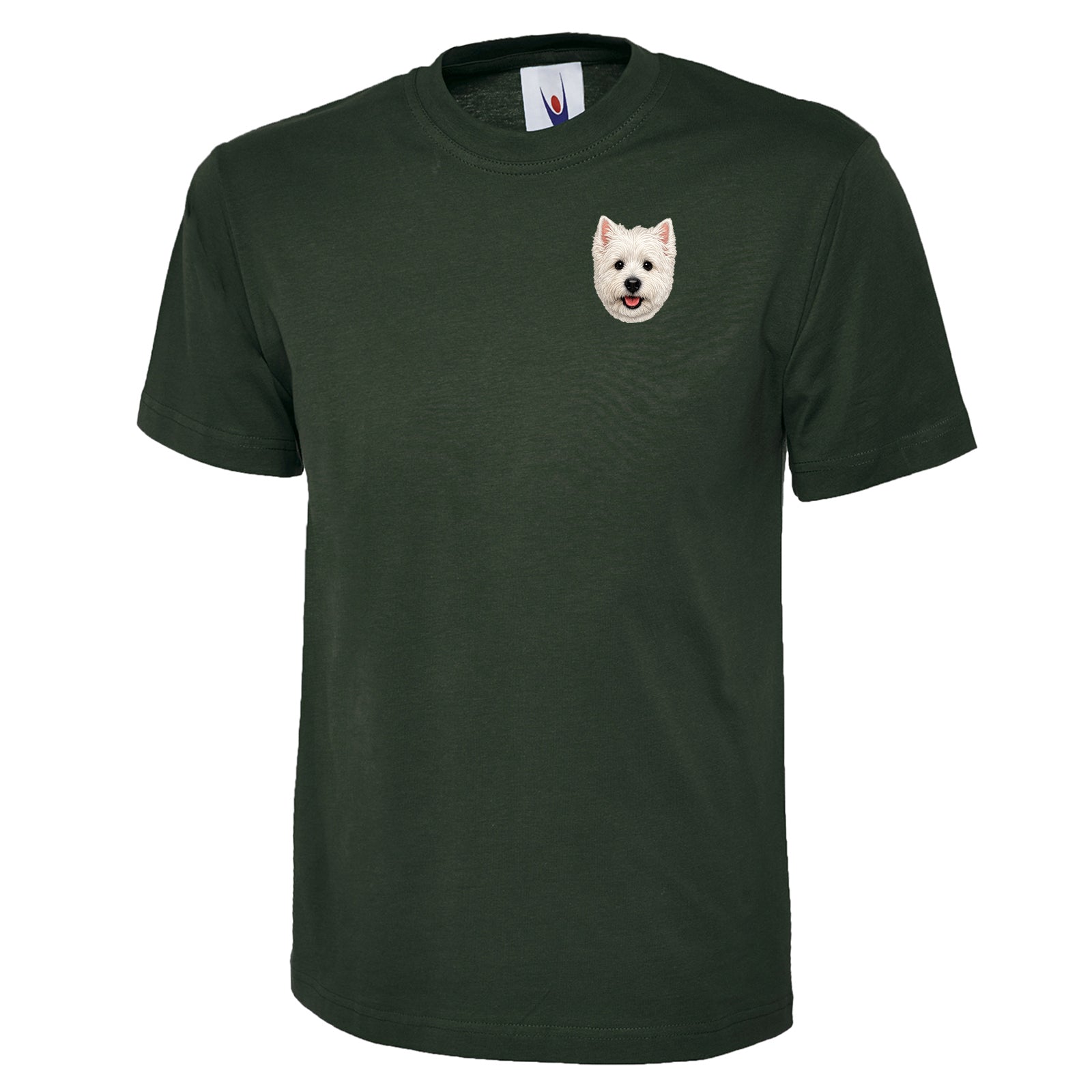 Westie Dog Face T-Shirt