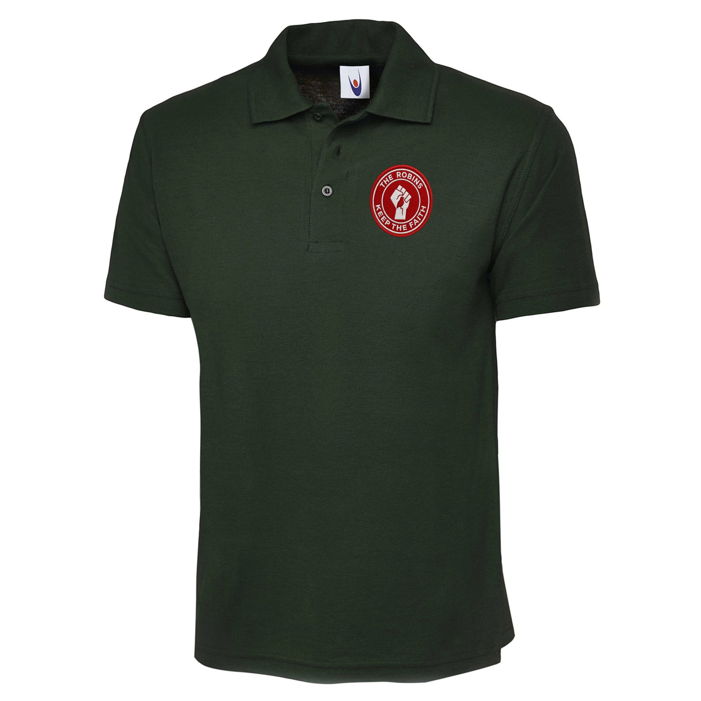 Bristol City The Robins Keep The Faith Polo Shirt