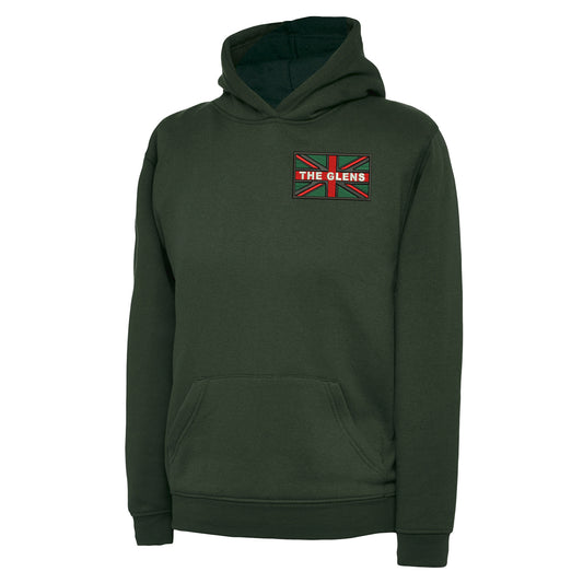 The Glens Coloured Union Jack Hoodie