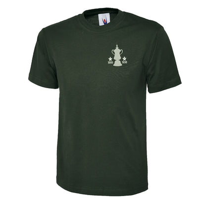 Retro Preston Two Time Cup Winners Embroidered Children's T-Shirt