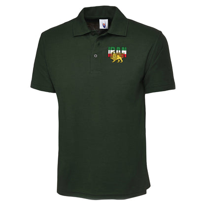 Iran Flag Polo Shirt