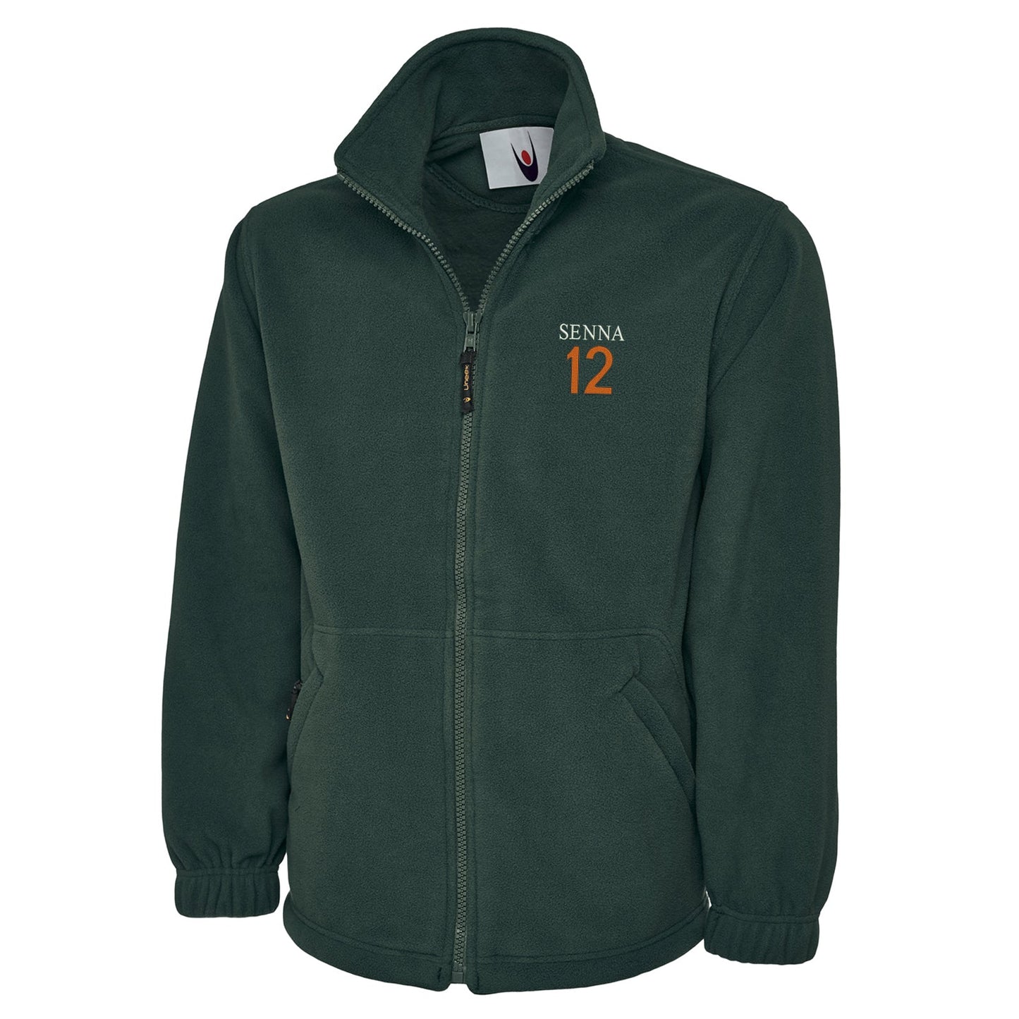 Retro Senna 12 Embroidered Premium Fleece