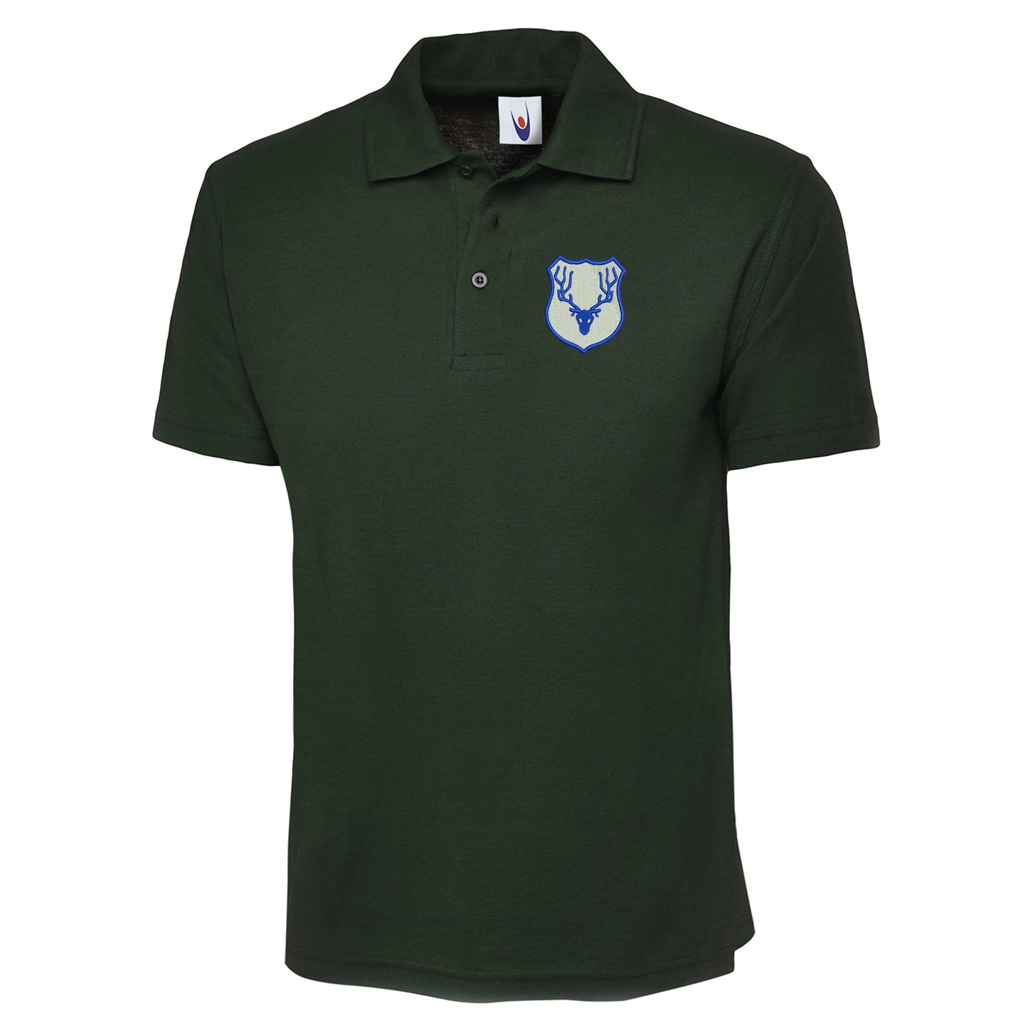 Retro Ross County Embroidered Classic Polo Shirt