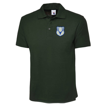 Retro Ross County Embroidered Classic Polo Shirt