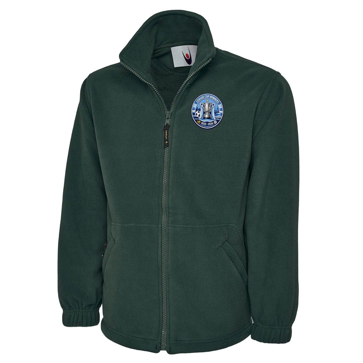 Man City League Cup Winners 2026 Fleece Jacket