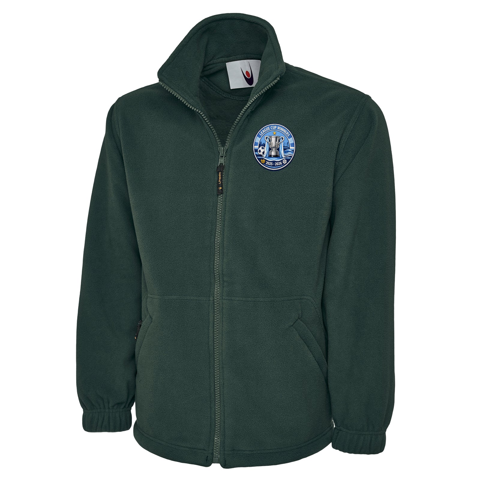 Man City League Cup Winners 2026 Fleece Jacket