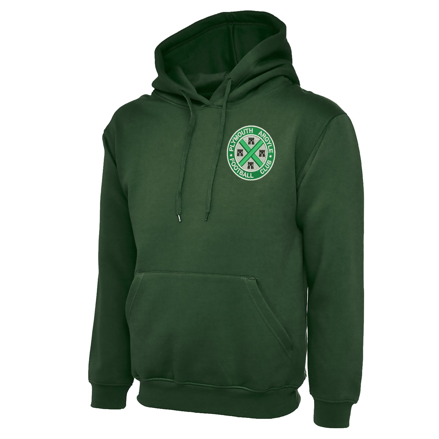 Retro Plymouth 1911 Embroidered Hoodie