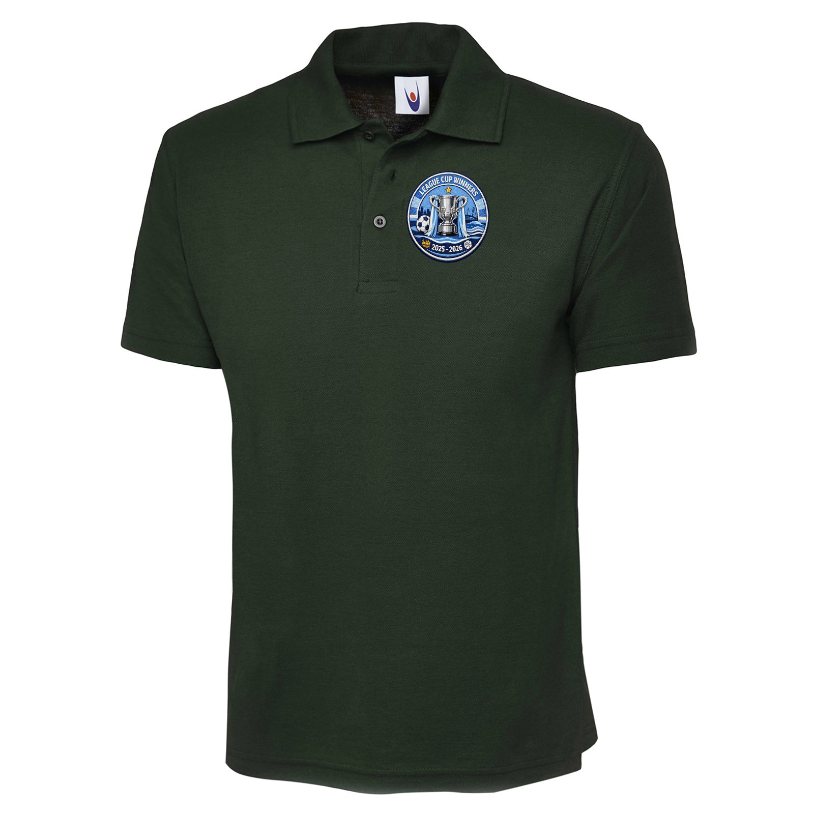 Man City League Cup Winners 2026 Polo Shirt