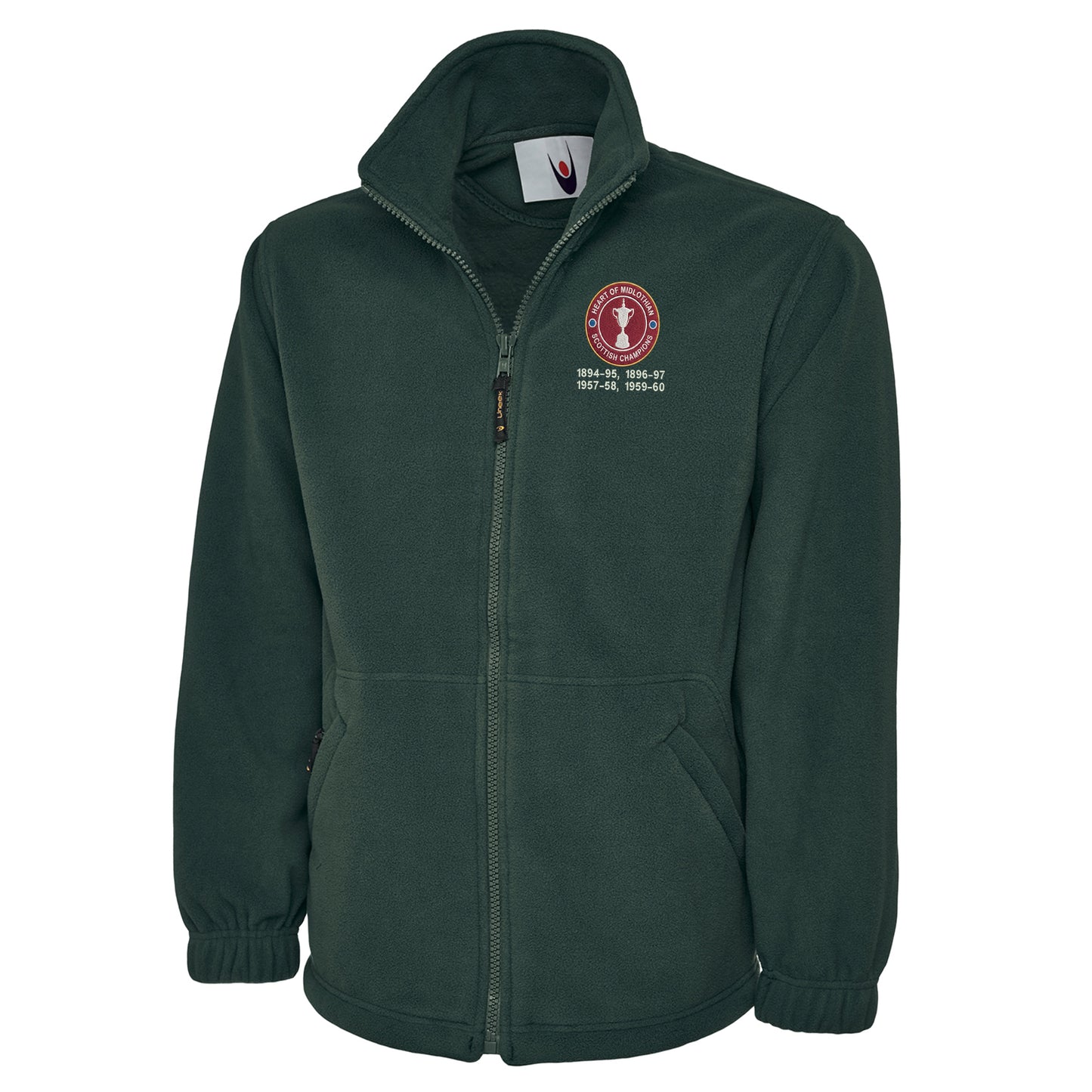 Hearts Scottish Champions Football Fleece Jacket