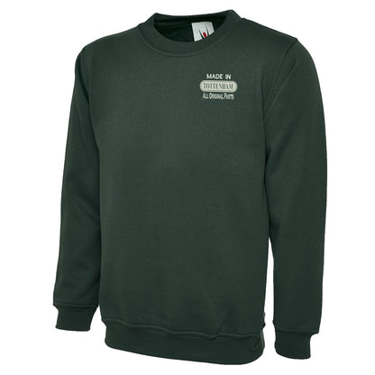 Made in Tottenham All Original Parts Embroidered Classic Sweatshirt