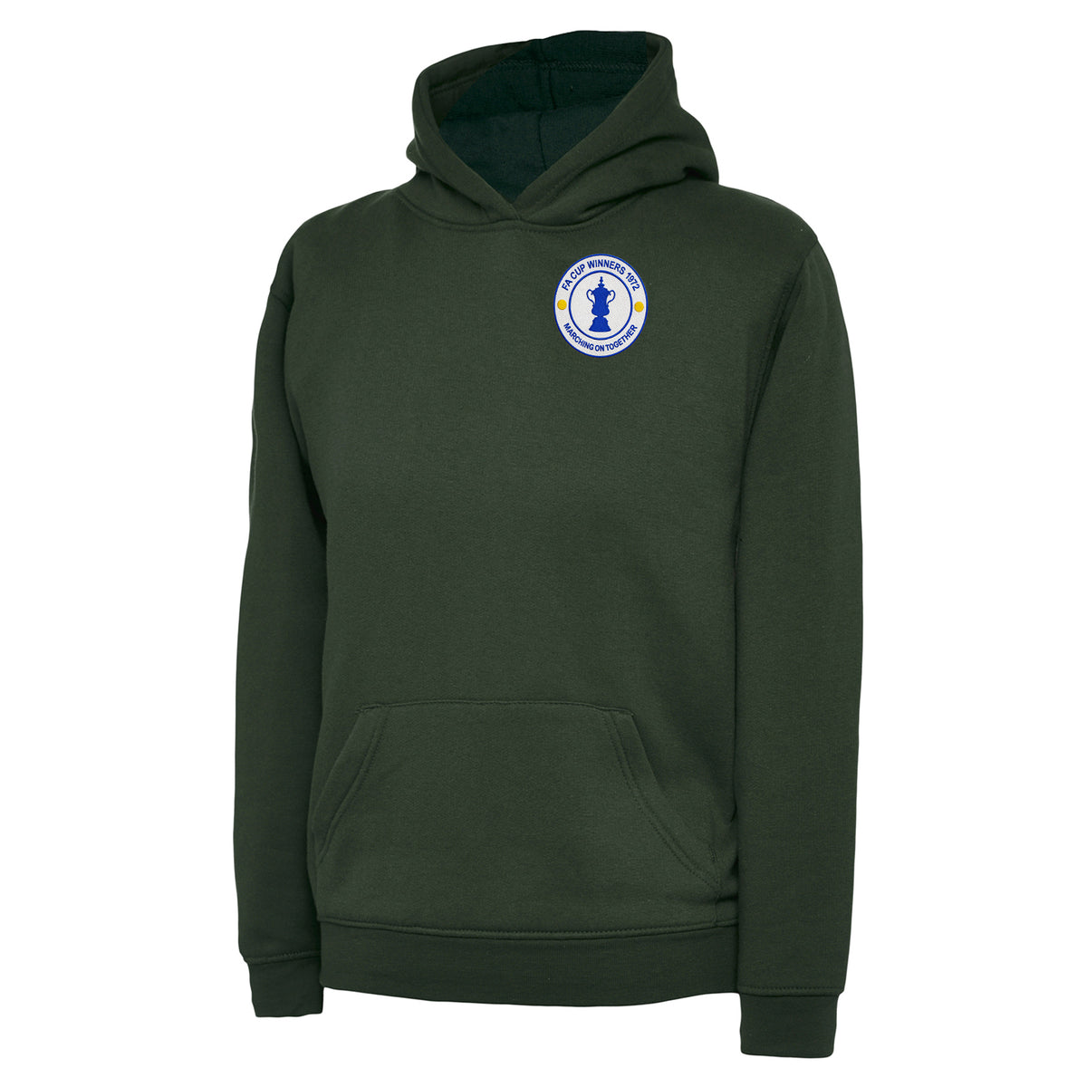 Children's Old School Leeds United Hoodie 