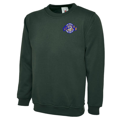 The Rhinos Keep The Faith Embroidered Classic Sweatshirt