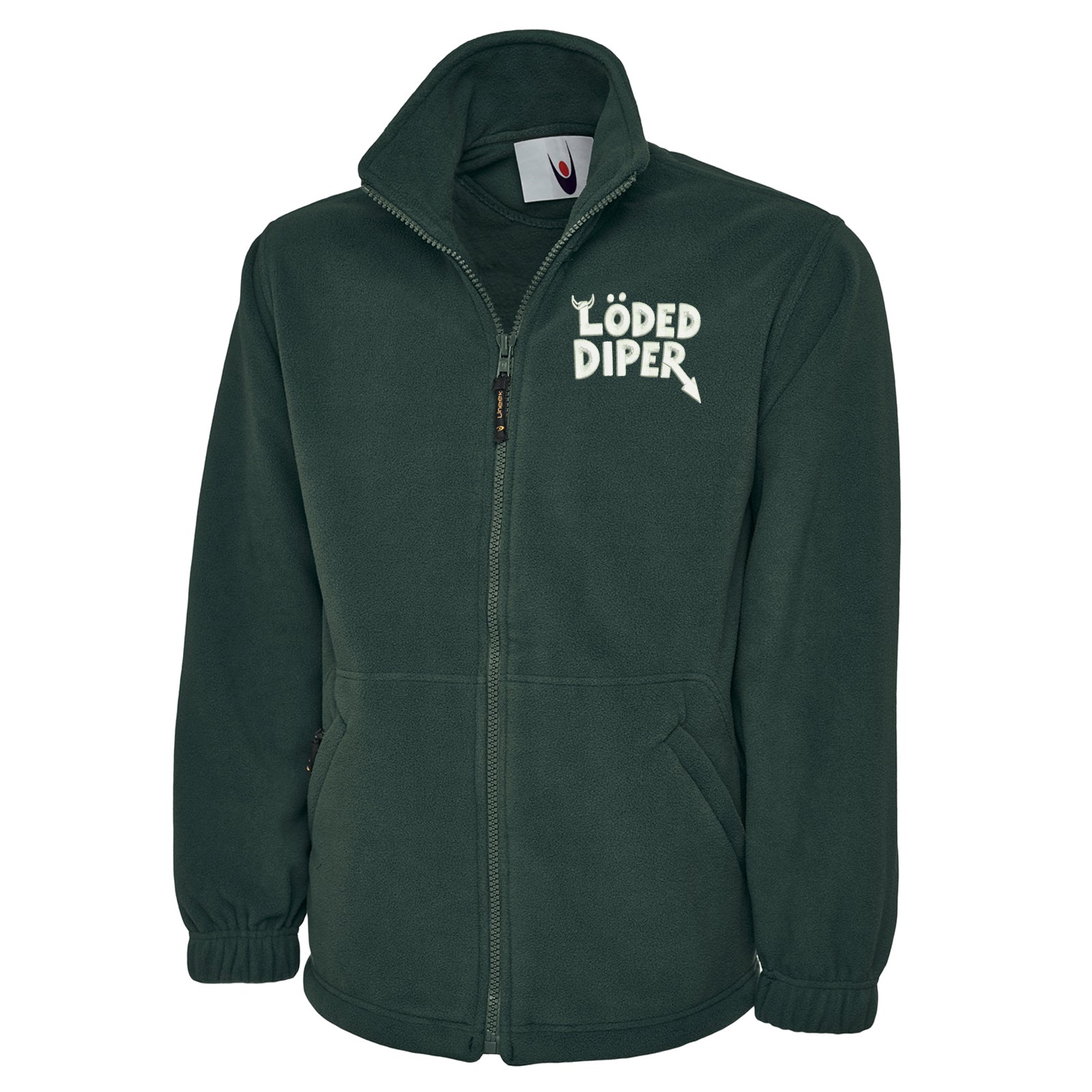 Loded Diper Rock Band Fleece Jacket