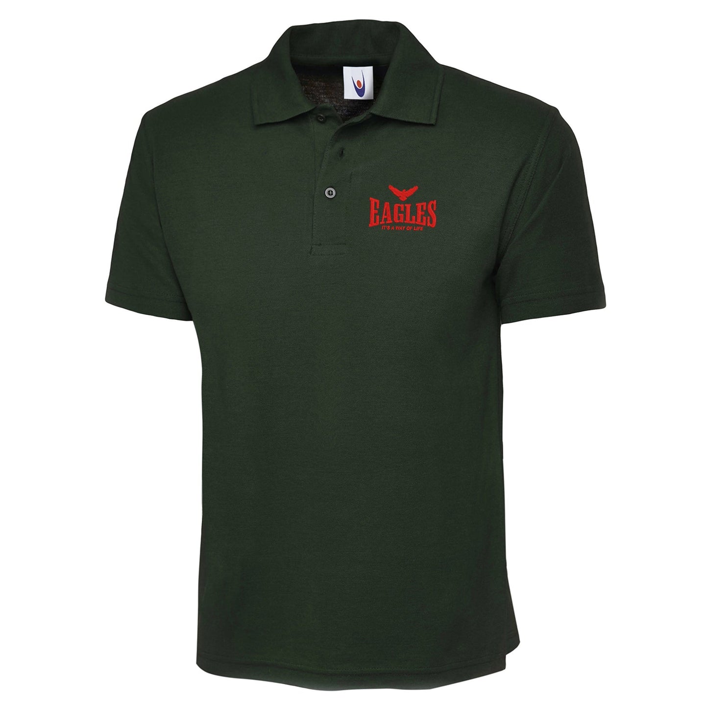 Eagles It's a Way of Life Embroidered Classic Polo Shirt