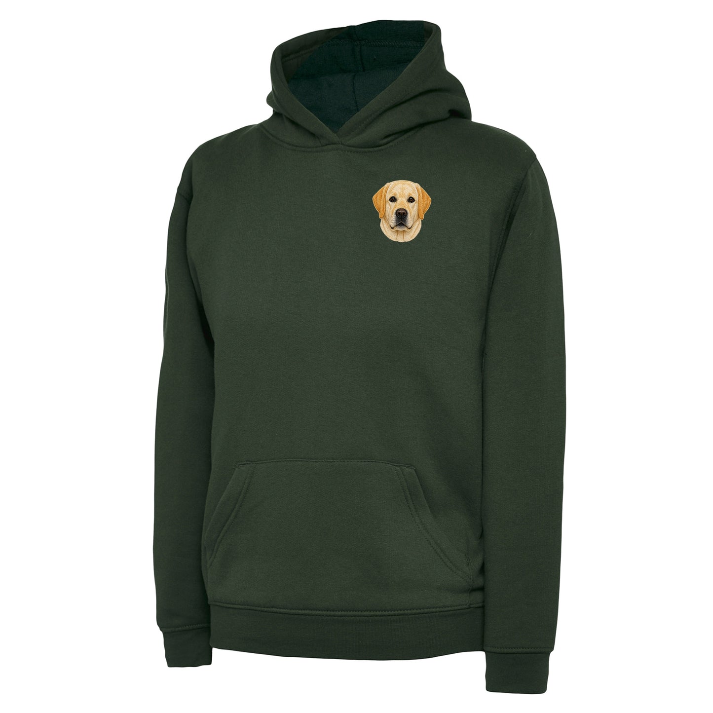 Children's Labrador Dog Face Hoodie