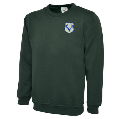 Retro Ross County Embroidered Classic Sweatshirt