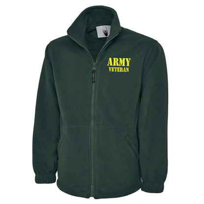 Army Veteran Fleece Jacket