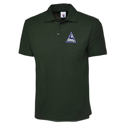Retro Hartlepool Embroidered Classic Polo Shirt