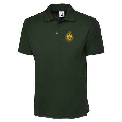RAF Cap Badge  Embroidered Classic Polo Shirt