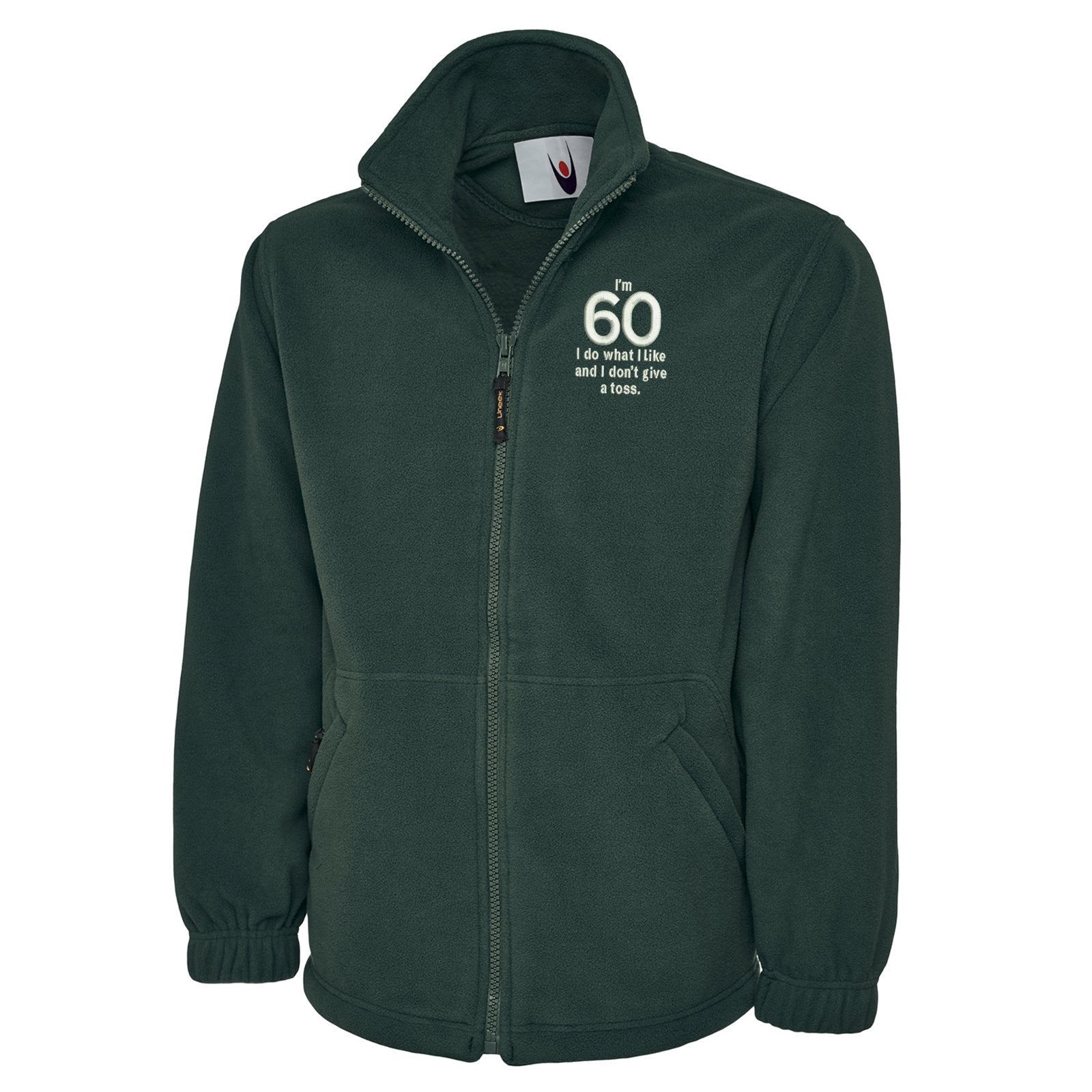 60th Birthday Fleece Jacket